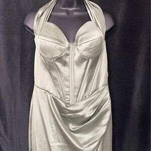 Olive Green Gown